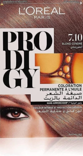 L'Oreal Prodigy Permanent Dye for Oily Hair, Light Gray Silver Blonde 180 ml