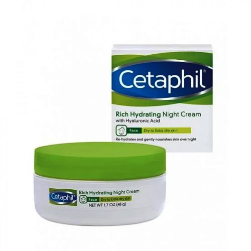 سيتافيل كريم الترطيب الليلي غني بحمض الهيالورونيك 48 جم