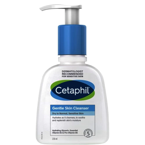 Cetaphil Sensitive Skin Wash Gentle Cleanser For Normal Dry Sensitive Skin 236ml