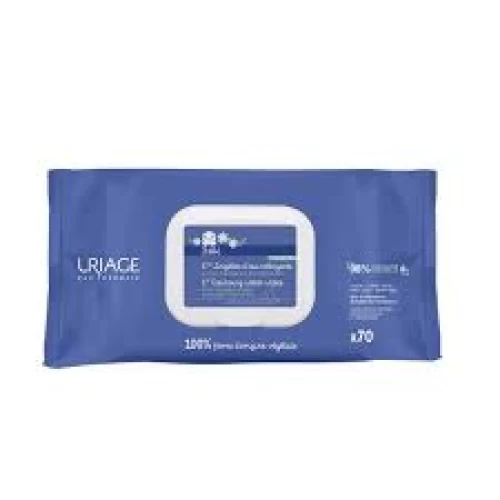 Uriage Baby First Cleansing Wipes 70 Wipes