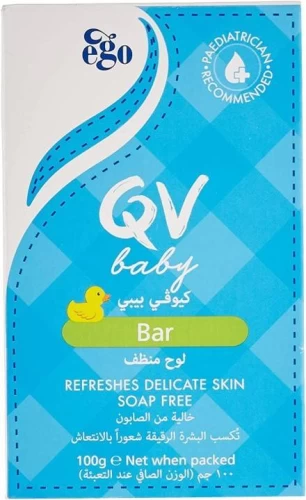QV Baby Bar Refreshes Delicate Skin 100 Gm