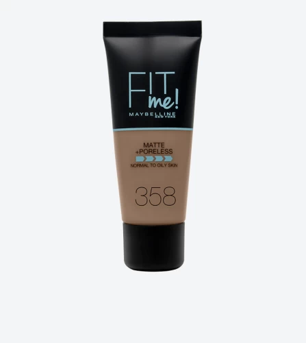 Maybelline New York Fit Me Matte and Poreless Foundation shade 358