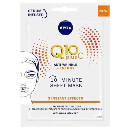 Nivea Q10 Anti-Wrinkle Mask + Vitality 1 Mask