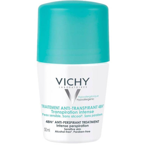 Vichy Concentrated Antiperspirant Deodorant Roll On Green 50ml