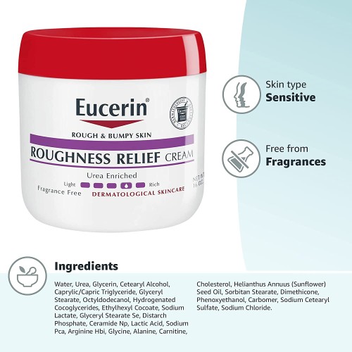 Eucerin Ravens Relief Body Lotion for Rough Skin 16 oz