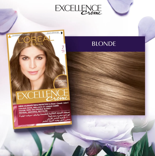 L'Oreal Excellence Hair Color Natural Blonde 7