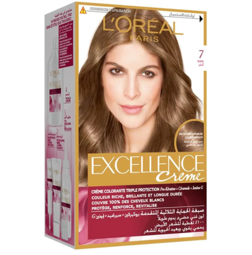 L'Oreal Excellence Hair Color Natural Blonde 7