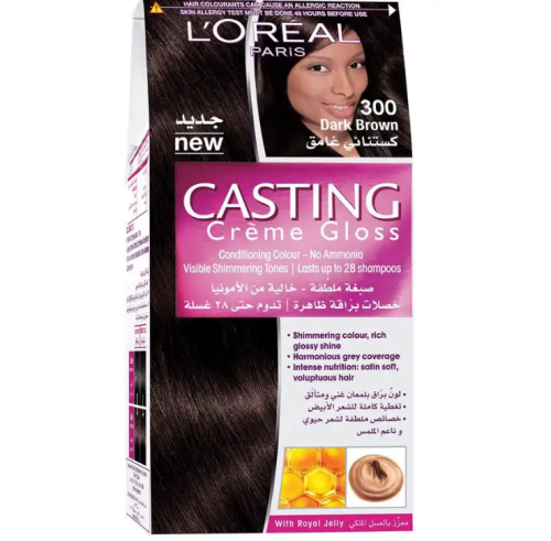 L'Oreal Casting Hair Color Dark Brown 300